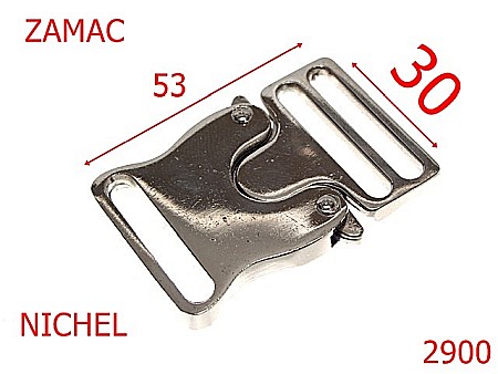 Tridenti - 2900/INCHIZATOARE CHINGA-30-mm---nichel-----