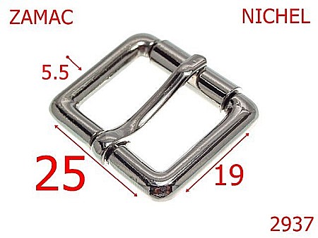 Catarame poseta - 2937/CATARAMA-25-mm-5.5-nichel--6G8-7J6--