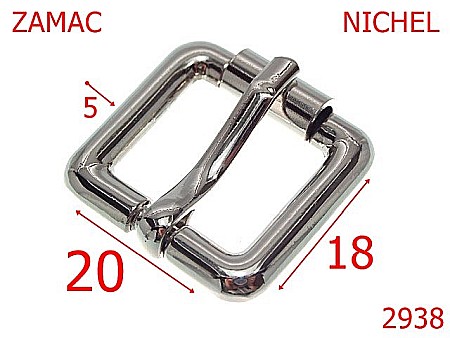 Catarame poseta - 2938/CATARAMA-20-mm-5-nichel---6E6--