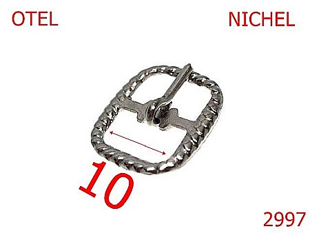 Catarame poseta - 2997/CATARAMA-10-mm---nichel---6C7--