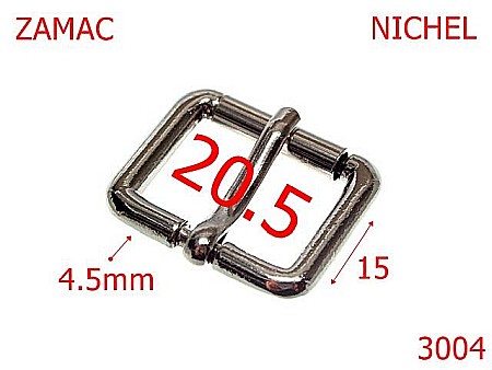 Catarame poseta - 3004/CATARAMA   -20.5-mm-4.5-nichel-6F4--6I5--