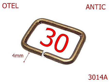 Inele dreptunghiulare - 3014A/INEL DREPTUNGHIULAR-30-mm-4-antic--3L1-3J7-3I2--