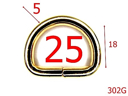 Inele D - 302G/INEL 25 MM GOLD-25-mm-5-gold---3C5--V3