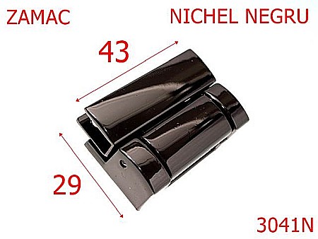 Inchizatori - 3041N/INCHIZATOARE -4329-mm---nichel negru--12f14---