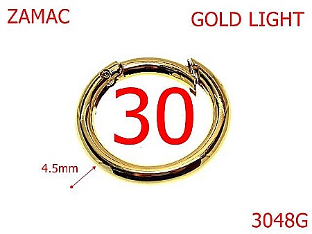 Inele carabina - 3048G/INEL CARABINA-30-mm-4.5-gold light-23F5-23F6-23F10-23F11----