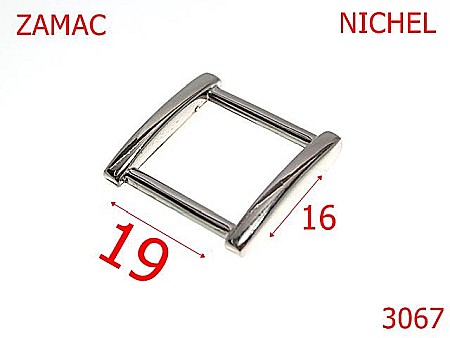 Inele dreptunghiulare - 3067/INEL DREPTUNGHIULAR-19-mm---nichel---7G6/3H2--