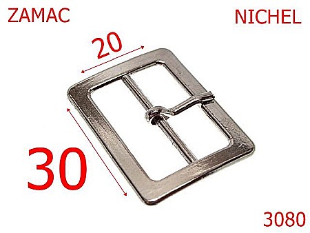 Catarame poseta - 3080/CATARAMA-30-mm---nichel-6G6-7D7-7H6--
