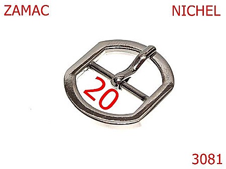 Catarame poseta - 3081/CATARAMA-20-mm---nichel-6H3--6A7--