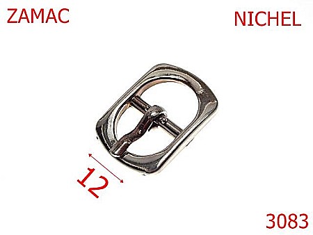 Catarame poseta - 3083/CATARAMA-12-mm---nichel-6E6.--6A2--