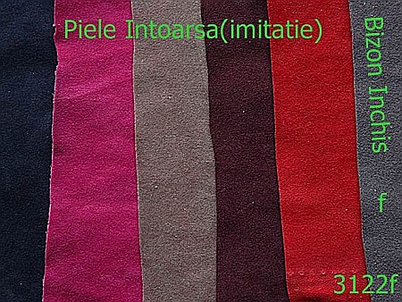 Pentru marochinarie - 3122f/Piele intoarsa(textila)-1.4 ML-mm---bizon  inchis-----