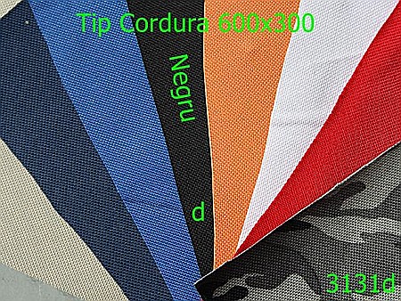Tesatura tip Cordura - 3131d/Tip cordura  600x300-1.5 ML----negru-----