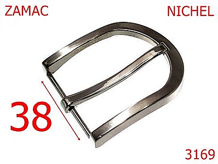 Catarame - 3169/CATARAMA PANTALON-38-mm---nichel---6A7--