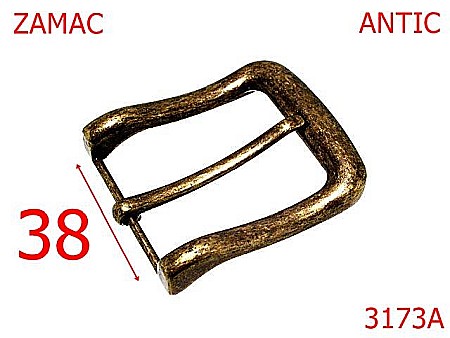 Catarame - 3173A/CATARAMA PANTALON-38-mm---antic---6F7--