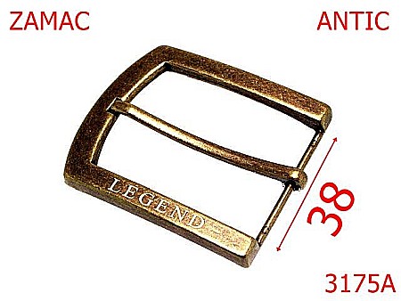 Catarame - 3175A/CATARAMA PANTALON-38-mm---antic---7F7/6F7--