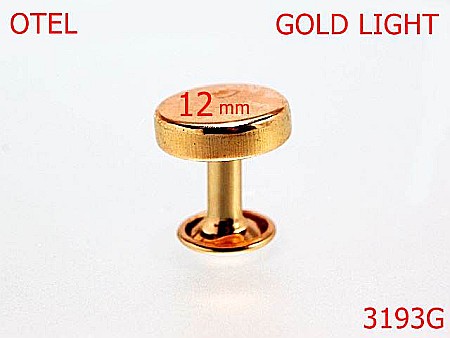 Bumbi ornamentali - 3193G/BUMB ORNAMENTAL-12-mm---gold light---1B6/1B5--