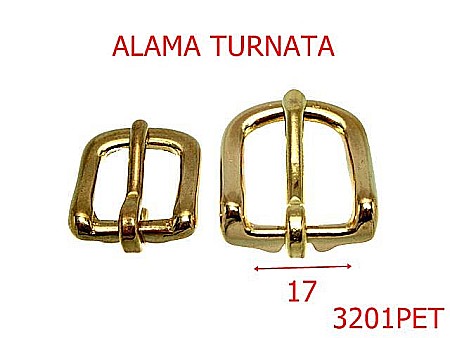 PET - 3201PET/CATARAMA-HARNASAMENT-17-mm---alama lustruita-10 A 32----