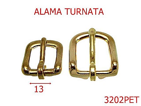 PET - 3202PET/CATARAMA-HARNASAMENT-13-mm---alama lustruita-10 A 31----