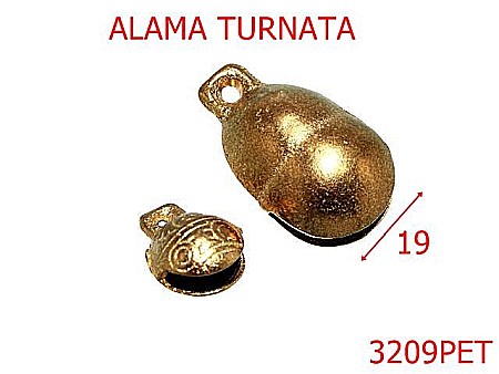 PET - 3209PET/CLOPOTEL  ALAMA-19-mm---alama-----