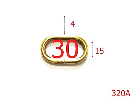 Inele ovale - 320A/INEL OVAL  30 MM* 4 MM  / ANTIK-30-mm-4-antic---3J6--C14