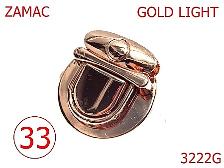 Inchizatori - 3222G/TIK-TUK-33-mm---gold light---13B11--