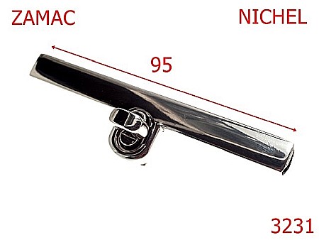 Inchizatori - 3231/INCHIZATOARE POSETA-95X24-mm---nichel-13F17--12D7--