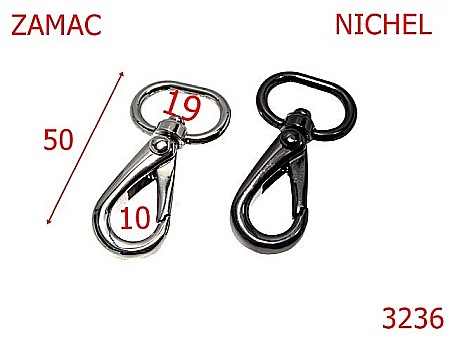 Carabine poseta - 3236/CARABINA POSETA-19-mm---nichel---5B7--