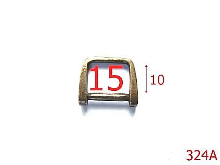 Inele dreptunghiulare - 324A/INEL DREPTUNGHI  15 MM /  ANTIK-15-mm---antic---3A2--S5