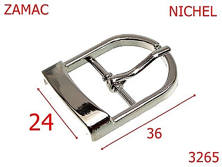 Catarame poseta - 3265/CATARAMA POSETA-24-mm---nichel---7B6-6E6/6E4/11A4--