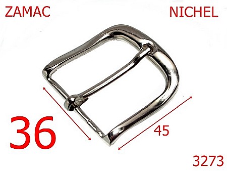 Catarame poseta - 3273/CATARAMA POSETA-36-mm---nichel-6i5-6H6--6A6--