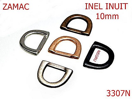 Inele D - 3307N/INEL INUIT-10-mm---negru-----