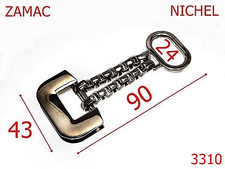 Sustinatori poseta - 3310/SUSTINATOR-24-mm---nichel---4I7--