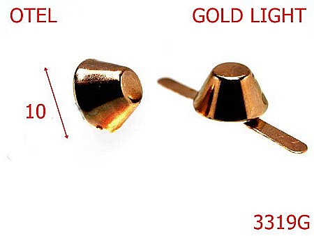 Picioruse fund - 3319G/CUIE FUND-10-mm---gold light---4G6/4H5--