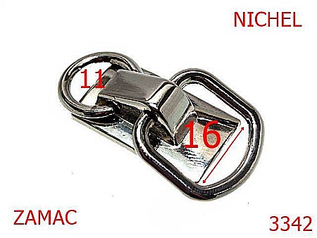 Sustinatori poseta - 3342/SUSTINATOR MANER POSETA-16-mm---nichel---3I1--