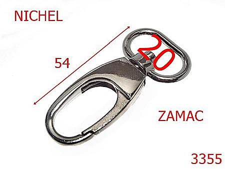 Carabine poseta - 3355/CARABINA POSETA-20-mm---nichel--5A4-5F3-5D8-5C1--