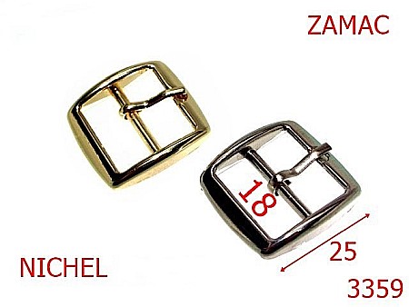 Catarame - 3359/CATARAMA POSETA-18-mm---nichel-6C5--6i8-6A1--