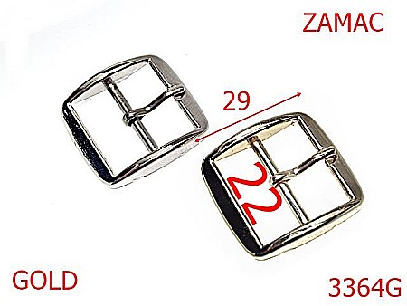 Catarame poseta - 3364G/CATARAMA POSETA-22-mm---gold--7L6---