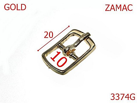 Catarame - 3374G/CATARAMA 10MM-10-mm---gold---9C35--