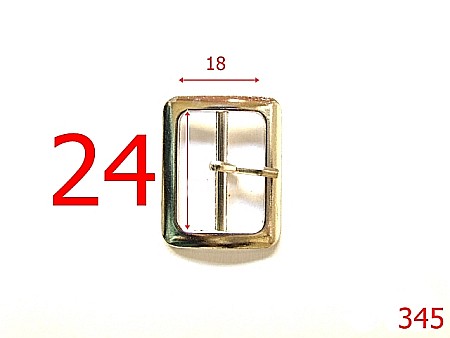 Catarame - 345/CATARAMA-24-mm---nichel---6D3-6D1-A20