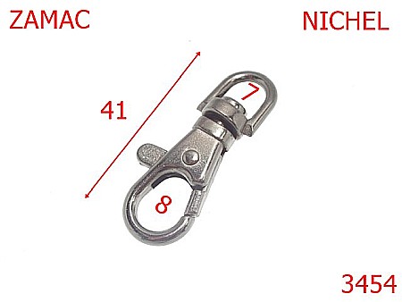 Carabine poseta - 3454/CARABINA POSETA-7-mm---nichel--5i4---