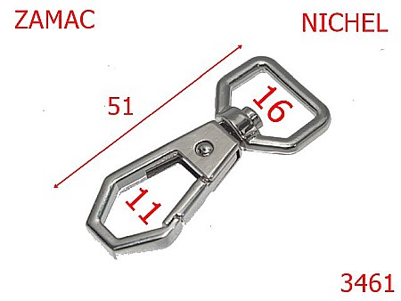 Carabine poseta - 3461/CARABINA POSETA-16-mm---nichel-5J7-5L8-5A8-2F3--