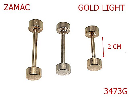 Galtere - 3473G/GALTERA 2 CM-20-mm---gold light---13E15-2E2-AN44--