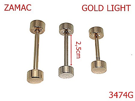 Galtere - 3474G/GALTERA 2 .5 CM-25-mm---gold light---11A2-4L7--