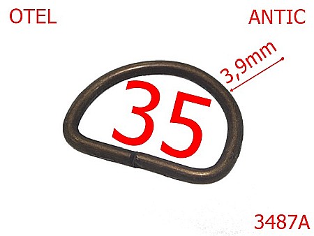Inele D - 3487A/INEL D 35 mm-35-mm-3.9-antic---3D2--