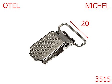 Accesorii confectii - 3515/CLIPS  BRETELE-20-mm---nichel-11C--11C4-4K8/3J6--