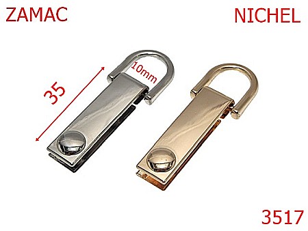Sustinatori poseta - 3517/SUSTINATOR  10 mm-10-mm---nichel---1B7--