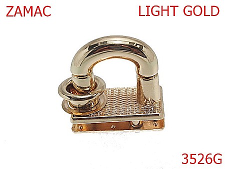 3526G/INCHIZATOARE PE OCHET-26X15-mm---gold light---2F3-- [1]