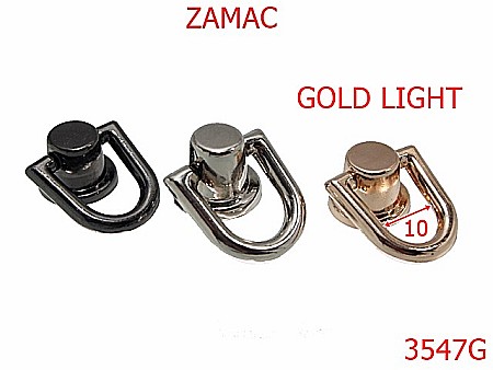 Sustinatori poseta - 3547G/SUSTINATOR CU SURUB  10mm.-10-mm---gold light---1C2/10C27/10D27/10D28--