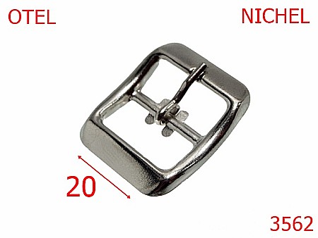 Catarame - 3562/CATARAMA  20 mm-20-mm---nichel-6C7-6C8-6i7-7D4 /7E4--