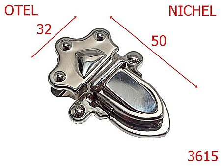 Inchizatori - 3615/TIK-TUK POSETA-32X50-mm---nichel---12B13--