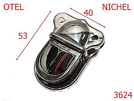 Inchizatori servieta - 3624/TIK-TUK POSETA-40X53-mm---nichel---14J10--